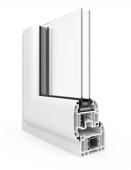 Infisso ideal 7000 Aluplast