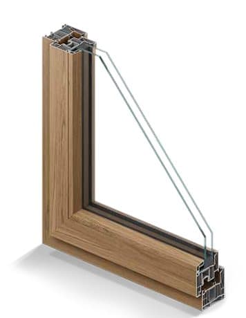 Infisso P80 Rehau